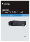 Vivotek DVR ND8301 User's Manual