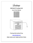 Vinotemp WINE-MATE VINO1500HZD User's Manual