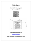 Vinotemp VINO4500HZD User's Manual