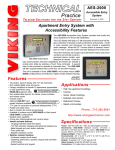 Viking aes-2000 User's Manual