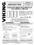 Viking DRAM-1M User's Manual