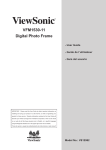 ViewSonic VFM1530-11 User's Manual