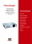 ViewSonic Projector PJ562 User's Manual