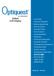 ViewSonic Optiquest Q19wb User's Manual