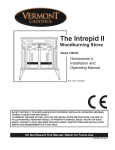 Vermont Casting 1990CE User's Manual