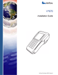 VeriFone Vx670 User's Manual