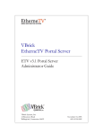 VBrick Systems v3.1 User's Manual