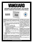 Vanguard Heating VN1800TB User's Manual