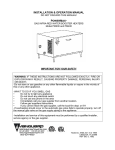 Vanguard Heating POWERMAX PM400 User's Manual