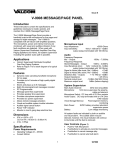 Valcom V-9908 User's Manual