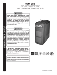 Utica Boilers UB95M-200 Parameter Guide