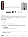 Utica Boilers SSV Submittal Manual