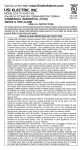 Universal Security Instruments USI-1209 User's Manual