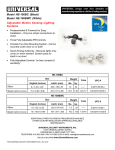 Universal Security Instruments HE-100BWC Instruction Sheet