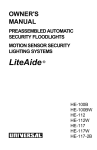 Universal Remote Control LITEAIDE HE-100B User's Manual