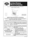 United States Stove VFZC32L User's Manual