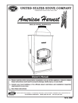 United States Stove 6100 User's Manual
