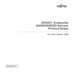Unistar-Sparco Computers SPARC Enterprise Servers XCP version 1050 User's Manual