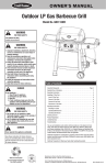 Uniflame GBC1128W User's Manual