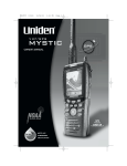 Uniden JIS7 User's Manual