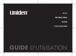 Uniden TRU8865 Owner's Manual