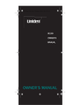Uniden SC230 User's Manual