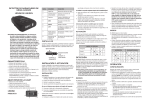 Uniden LRD450 Owner's Manual