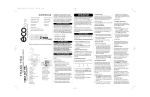 Uniden GMRS540 User's Manual