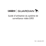 Uniden G955 Owner's Manual