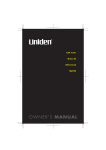Uniden EXP7241 Owner's Manual