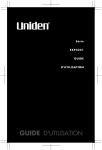 Uniden EXP4241 Owner's Manual