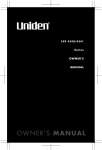 Uniden EXP 4240 User's Manual