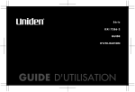 Uniden DXI7286-2 Owner's Manual