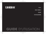 Uniden DXAI4288-2 Owner's Manual