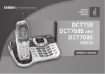 Uniden DCT7085 User's Manual