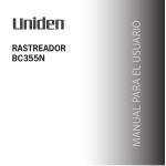 Uniden BC355N Owner's Manual