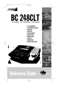 Uniden BC248CLT User's Manual