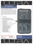 Ultra Products Travel Pack #4 User's Manual