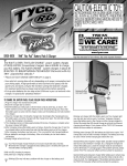 Tyco FLASH CHARGE 92136-0920 User's Manual