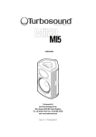 Turbosound MILAN MI5 User's Manual