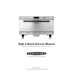 Turbo Chef Technologies HHB-8029 User's Manual