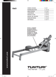 Tunturi R60 User's Manual