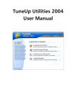 TuneUp Utilities - 2004 User's Manual