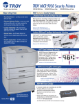 TROY Group MICR 9050 User's Manual