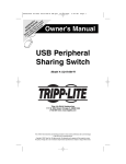 Tripp Lite U215-004-R User's Manual