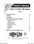 Tripp Lite U338-000 User's Manual