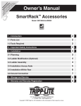 Tripp Lite SmartRack SRCABLELADDER User's Manual