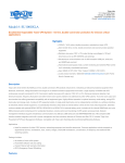 Tripp Lite SmartOnline SU1000XLA User's Manual