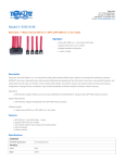 Tripp Lite S502-01M User's Manual