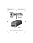 Tripp Lite PV 1000HF User's Manual